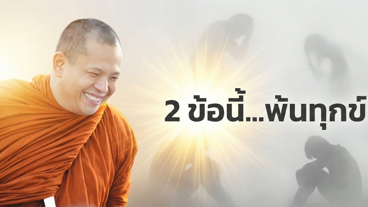ครูบาว่า รู้จักทุกข์แค่ 2 ข้อ…ชาตินี้พ้นทุกข์ได้เลย