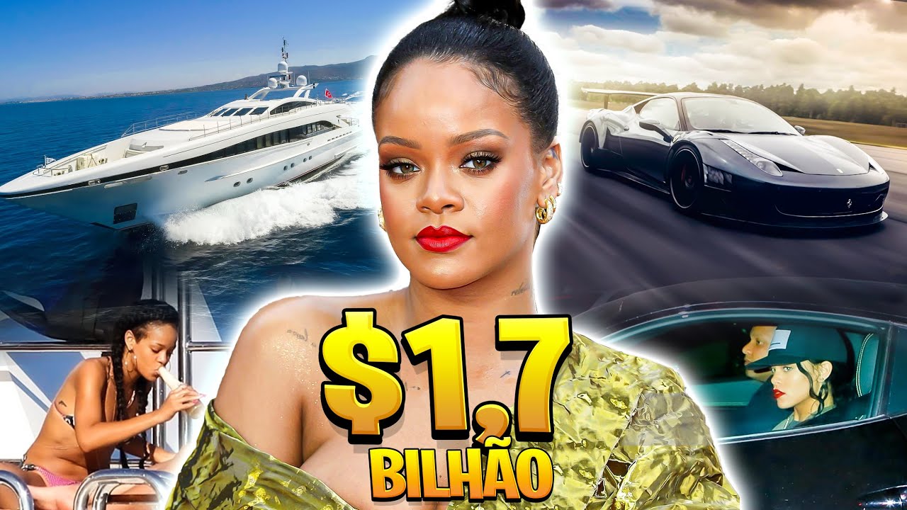 Assim vive Rihanna em 2023, a cantora mais rica do mundo (luxos, mansões, negócios, fortuna...)