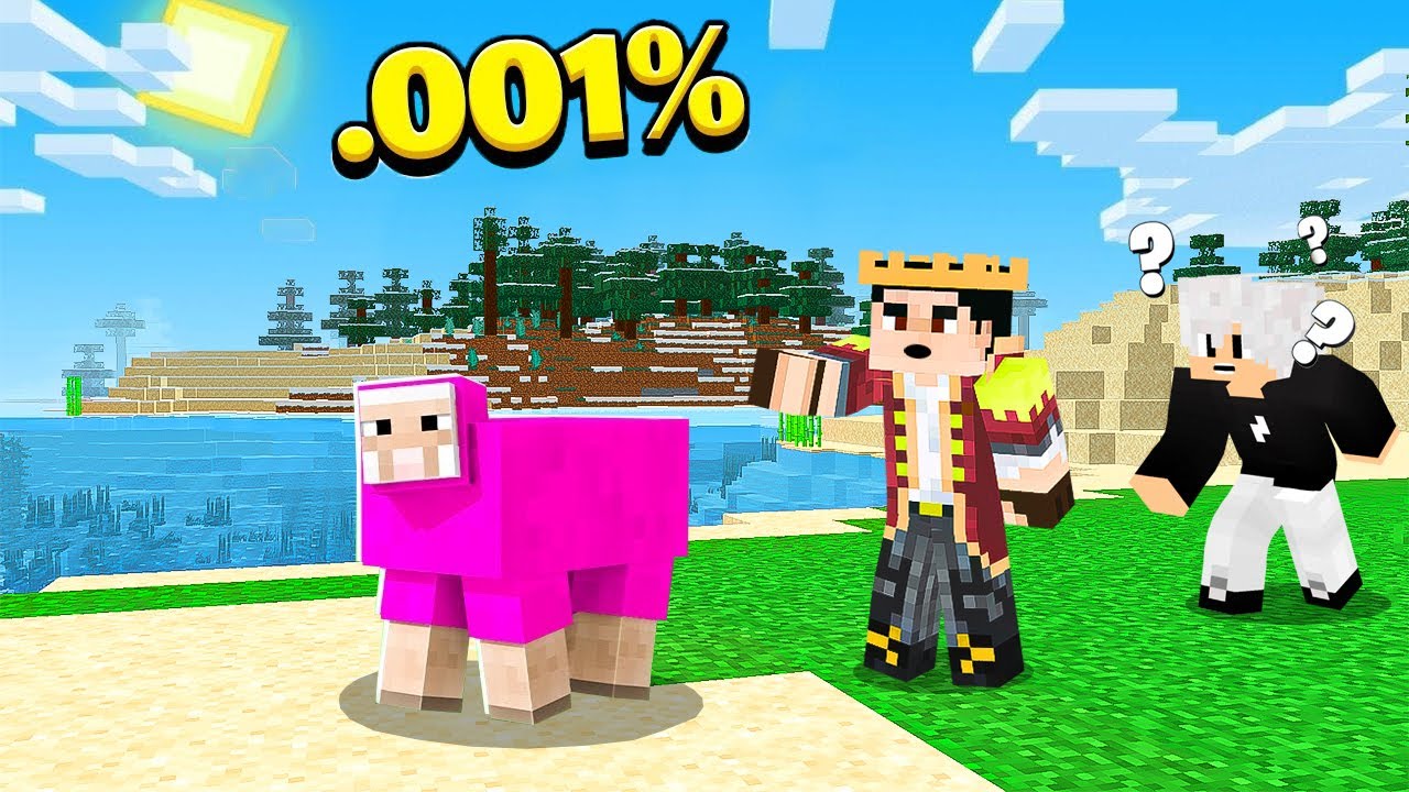 PRVI KO PRONAĐE PINK OVCU U MINECRAFTU OSVAJA 100€