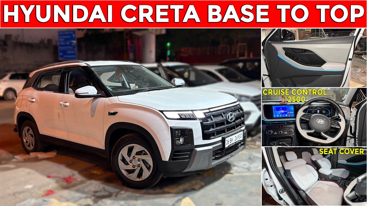 E TO SX✅ HYUNDAI CRETA 2026 MODIFICATION WITH PRICE✅ CRETA MODIFIED✅ CRETA E MODIFICATION✅