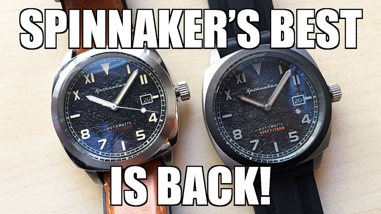 Spinnaker Hull California & Limited Edition Tactical (SP-5071) Plus BONUS Straps! - Perth WAtch #242