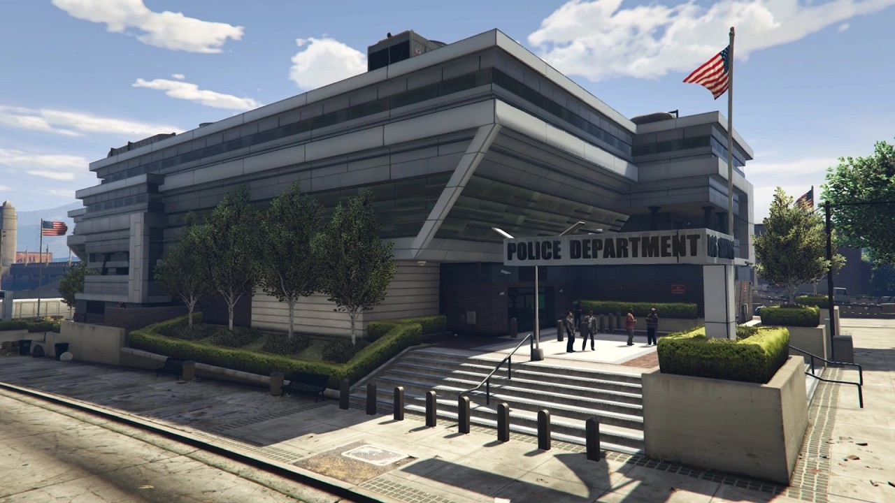 Police Station Assault GTA V online Rockstar Creator Mission.