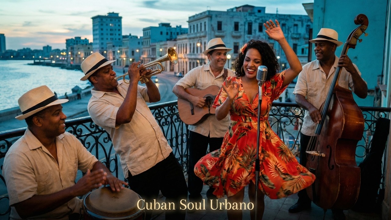 Havana Midnight Jazz 🌙  Son Cubano & Latin Jazz Mood