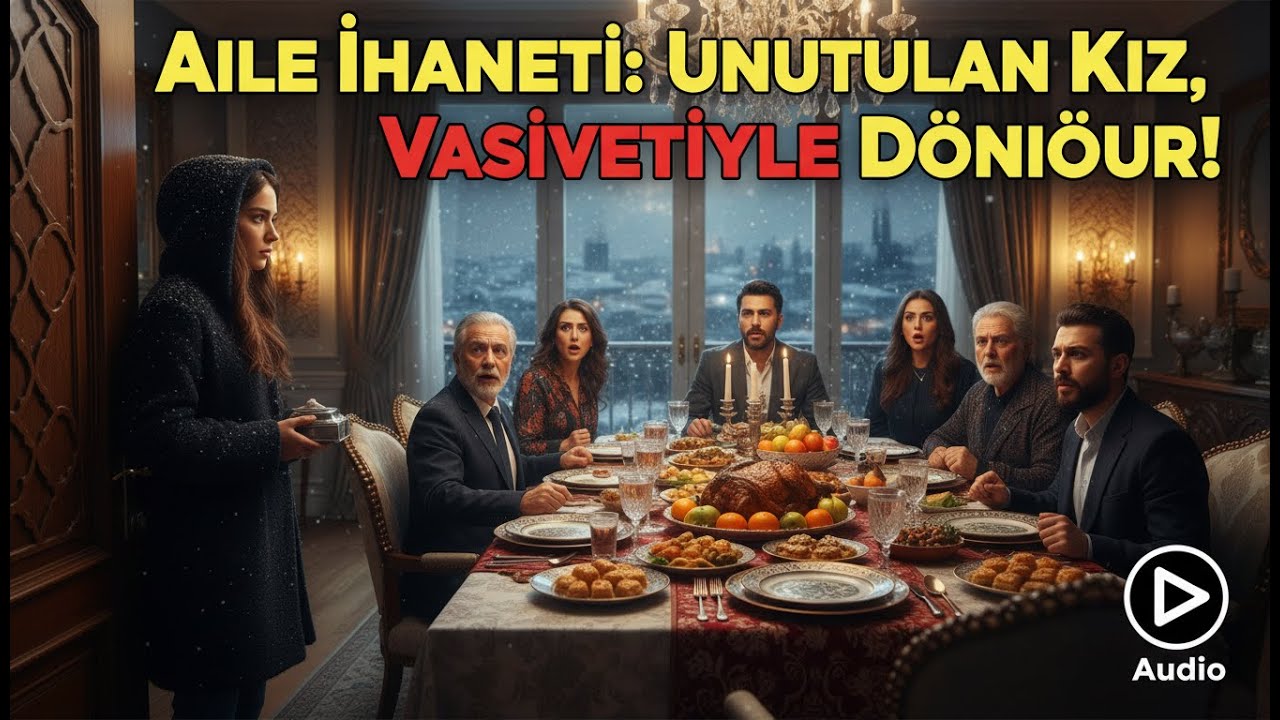 Aile Bayram sofrasında dışlanan kız kardeş, babasının gizli vasiyetini ortaya çıkarıp kardeşinin