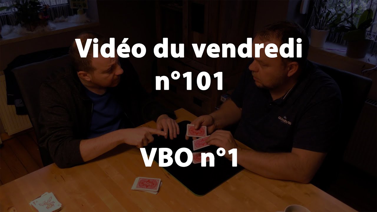 Régis & Philippe - Stop - Tour de magie avec des cartes n°101