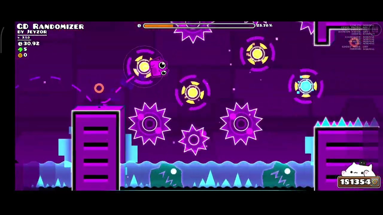 Neoncito en gd randomizer 