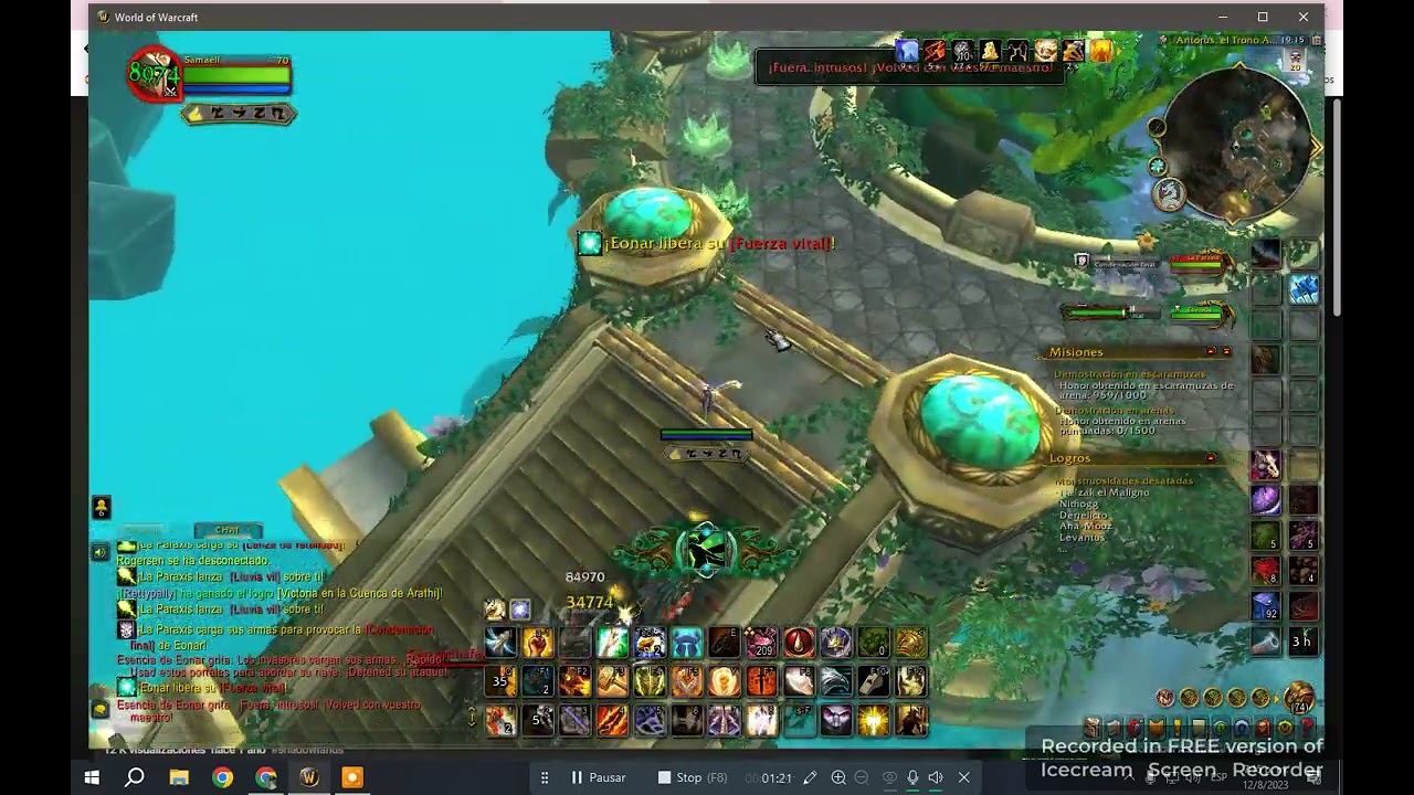 Antorus El Trono Ardiente ( Eona Mitico SOLO )