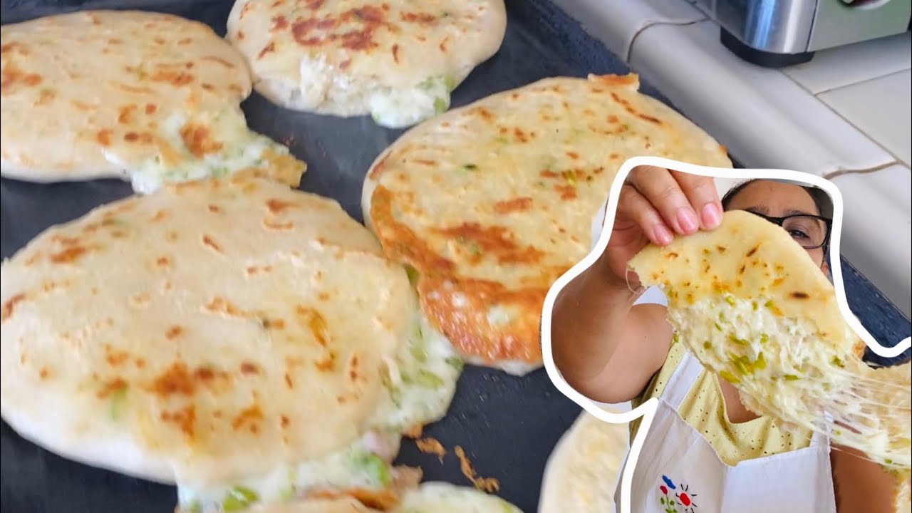 Como hacer PUPUSAS DE LOROCO EN USA🇺🇸