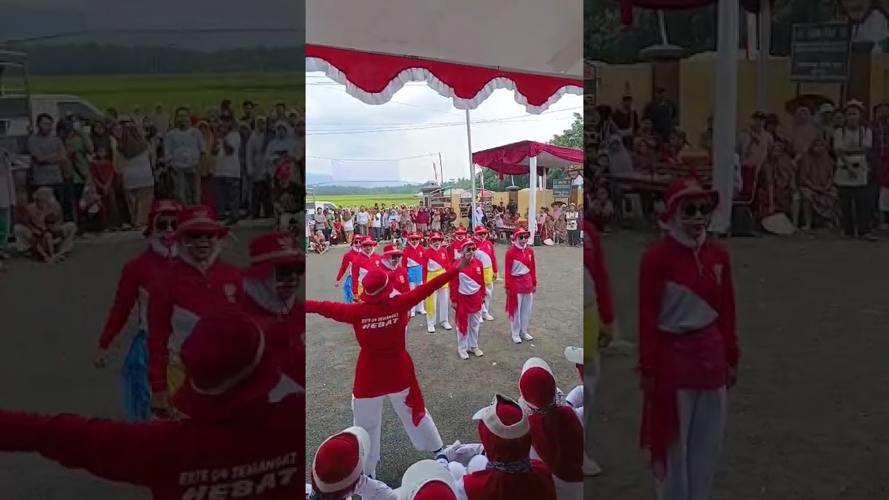 Lomba Yel-Yel #hiburanagustusan #partisipasimasyarakat #mamahmuda 