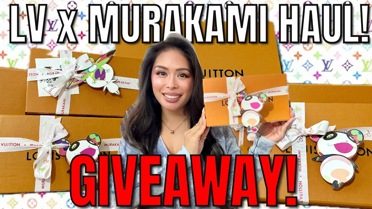 Огромная распаковка и розыгрыш коллекции Louis Vuitton Murakami Multicolor 2026!! 🎁