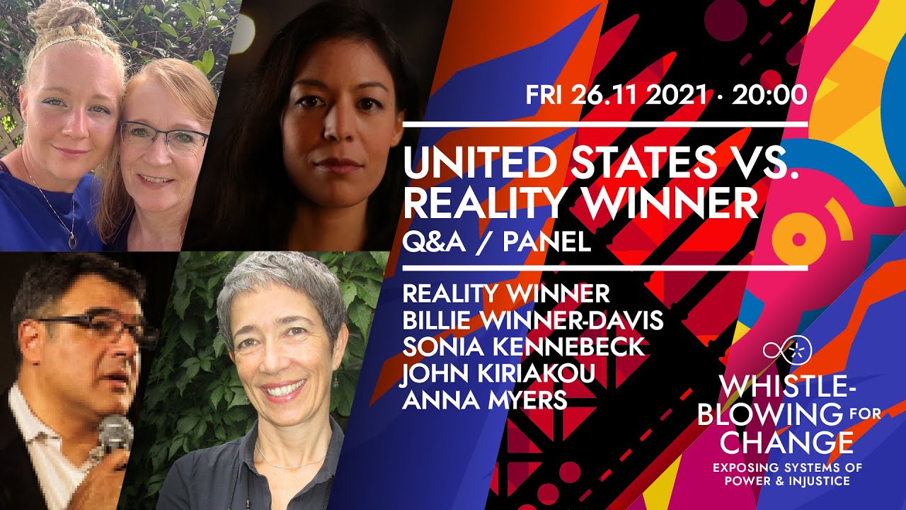 United States vs. Reality Winner: Q&A with Reality Winner, John Kiriakou, Sonia Kennebeck #DNL25