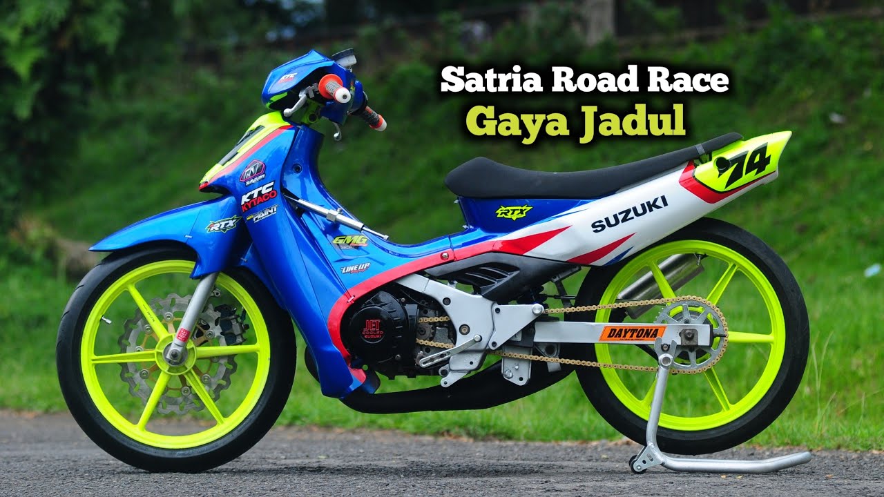 Modifikasi Balap Satria RU Road Race