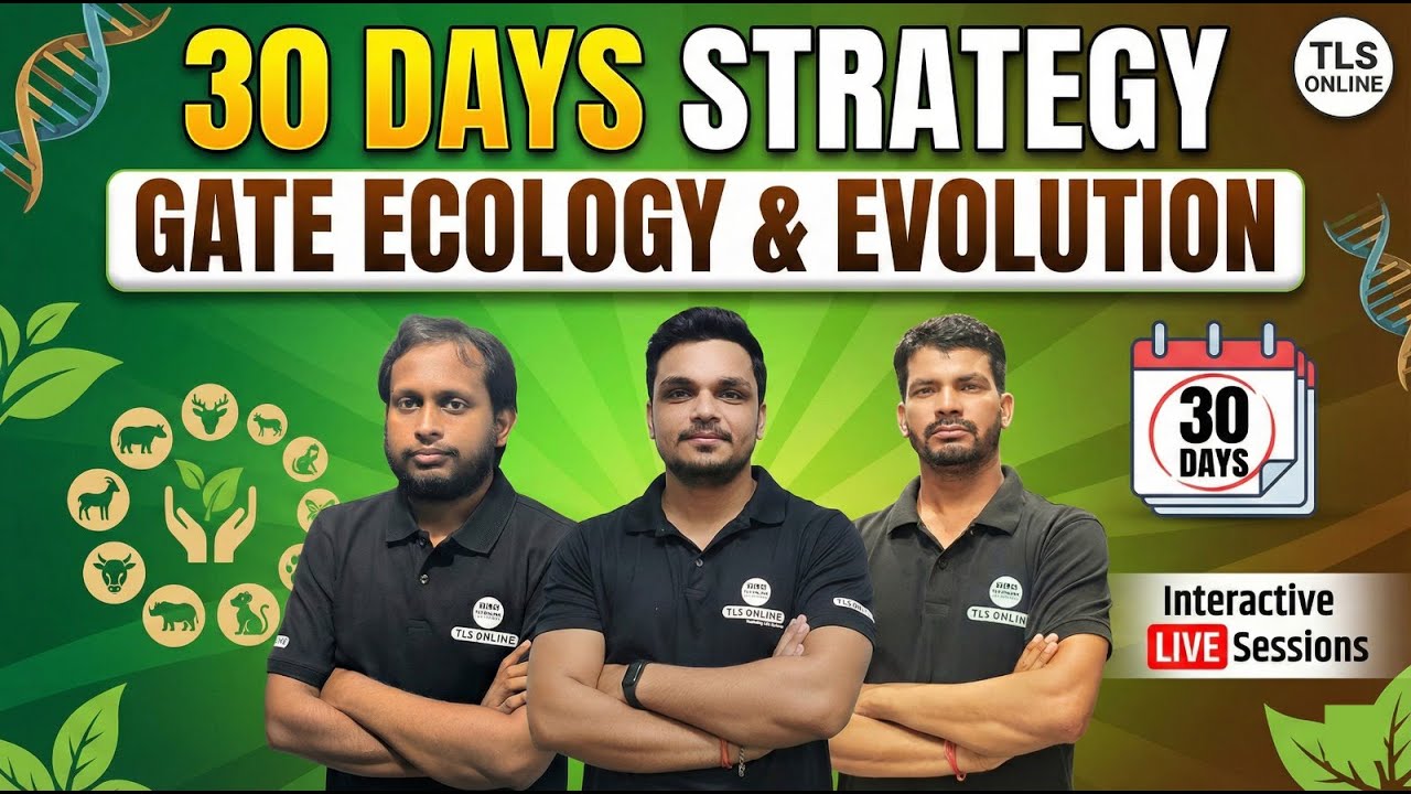 Crack GATE Ecology & Evolution in 30 Days! 🚀 Ultimate Strategy | TLS Online