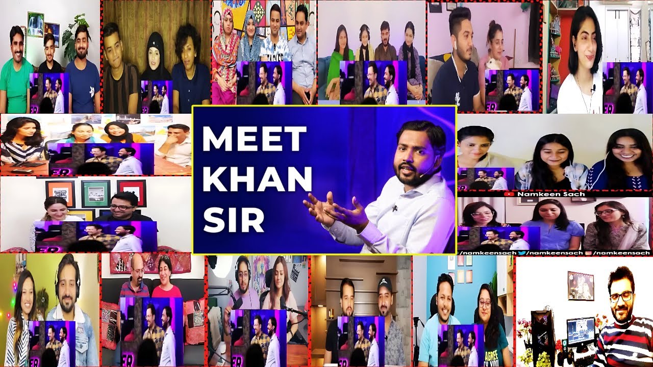 Meet Khan Sir | Sandeep Maheshwari Meet Khan Sir | Khan Sir In Sandeep Maheshwari Show | Reaction!!