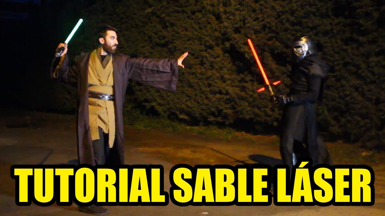 TUTORIAL MANEJO DEL SABLE LÁSER