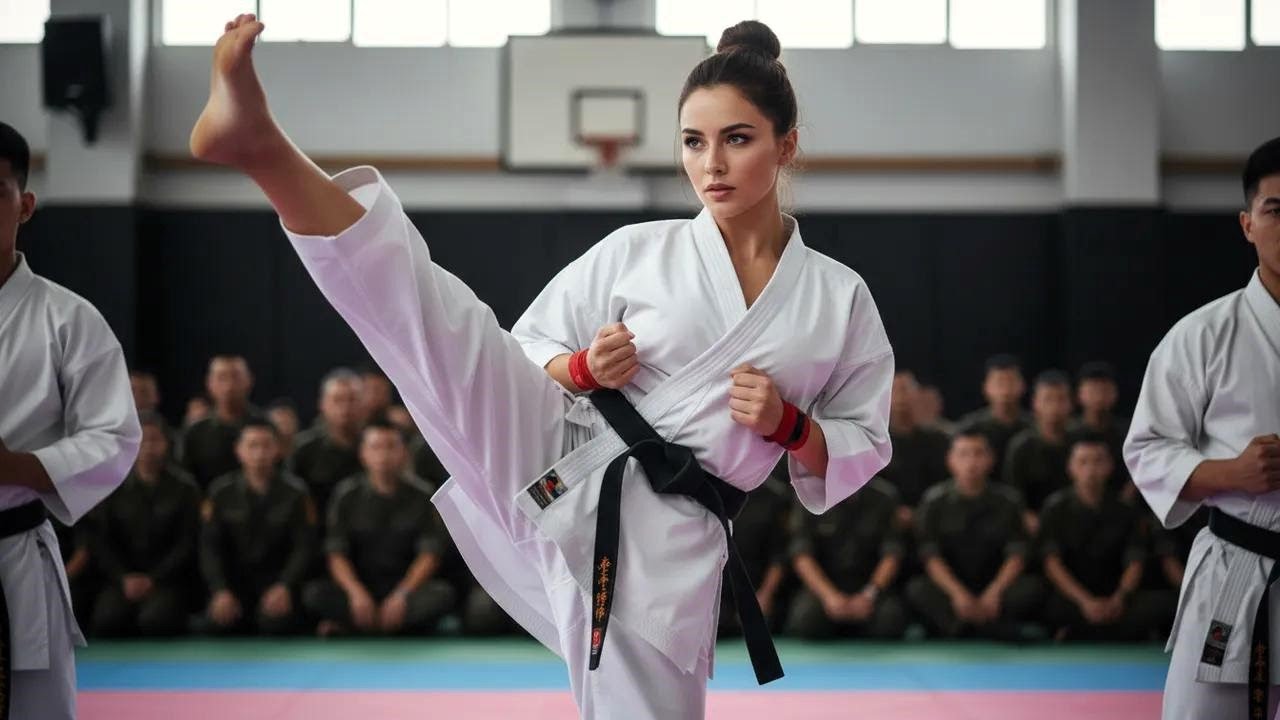 Marines wyzwali kobietę z GROM i nagle zamilkli odkrywając że mistrzyni Karate z czarnym pasem