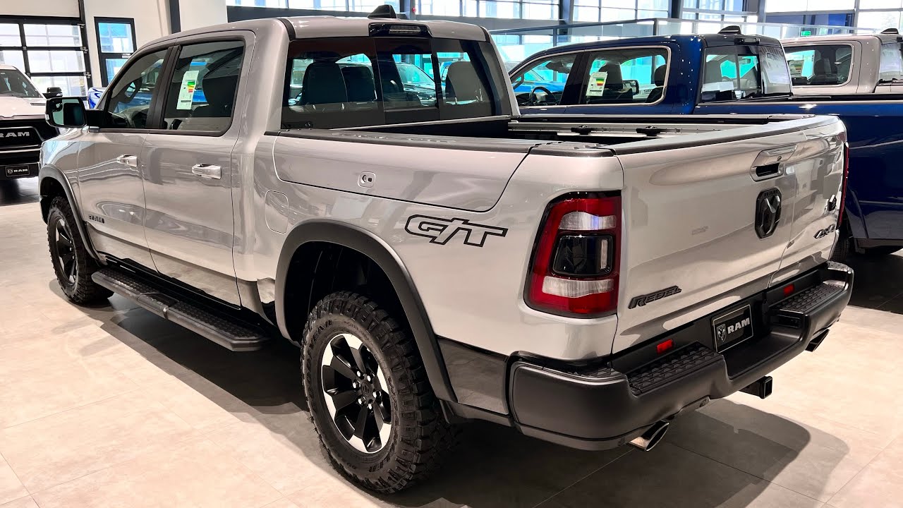 وصل رام ريبل GT 2022 الوحش الامريكي قير ارضي بروجكتر سستم اقزوز سقف بنوراما محرك 5.7L وارد الكويت