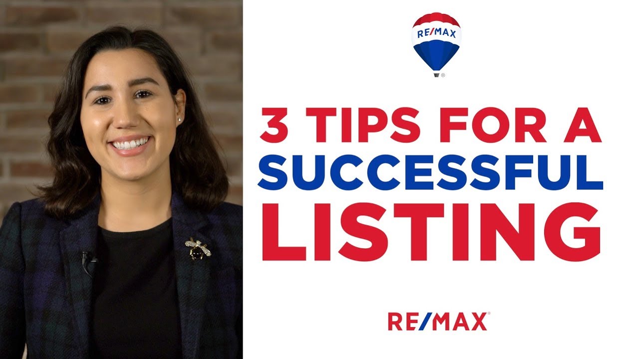 3 Tips For A Successful Listing