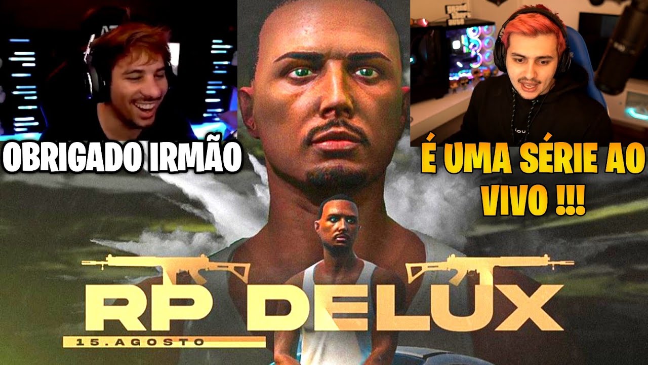 PIUZINHO REAGINDO A GABE FALANDO DO DELUX !!!