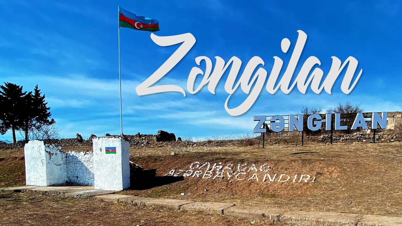 Zəngilan şəhəri işğaldan azad ediləndən sonra