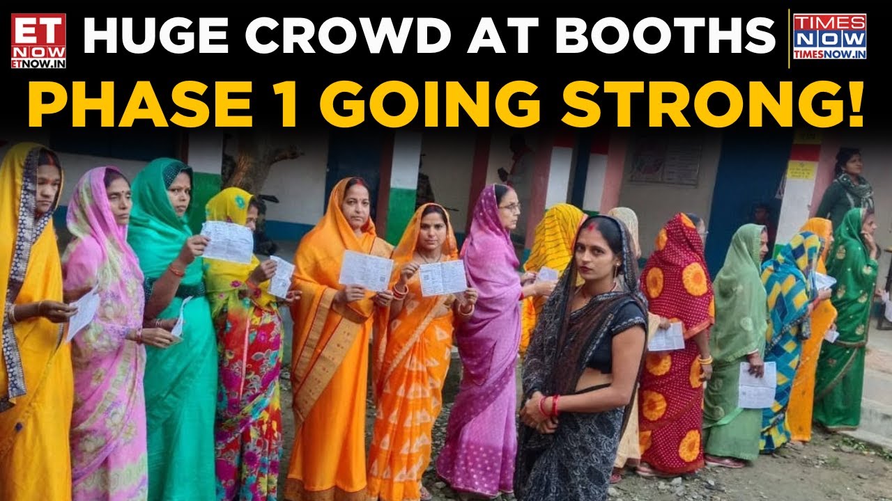 Bihar Assembly Elections: Phase 1 Voting Progresses | 27.65% Turnout Recorded | Top News | ET Now