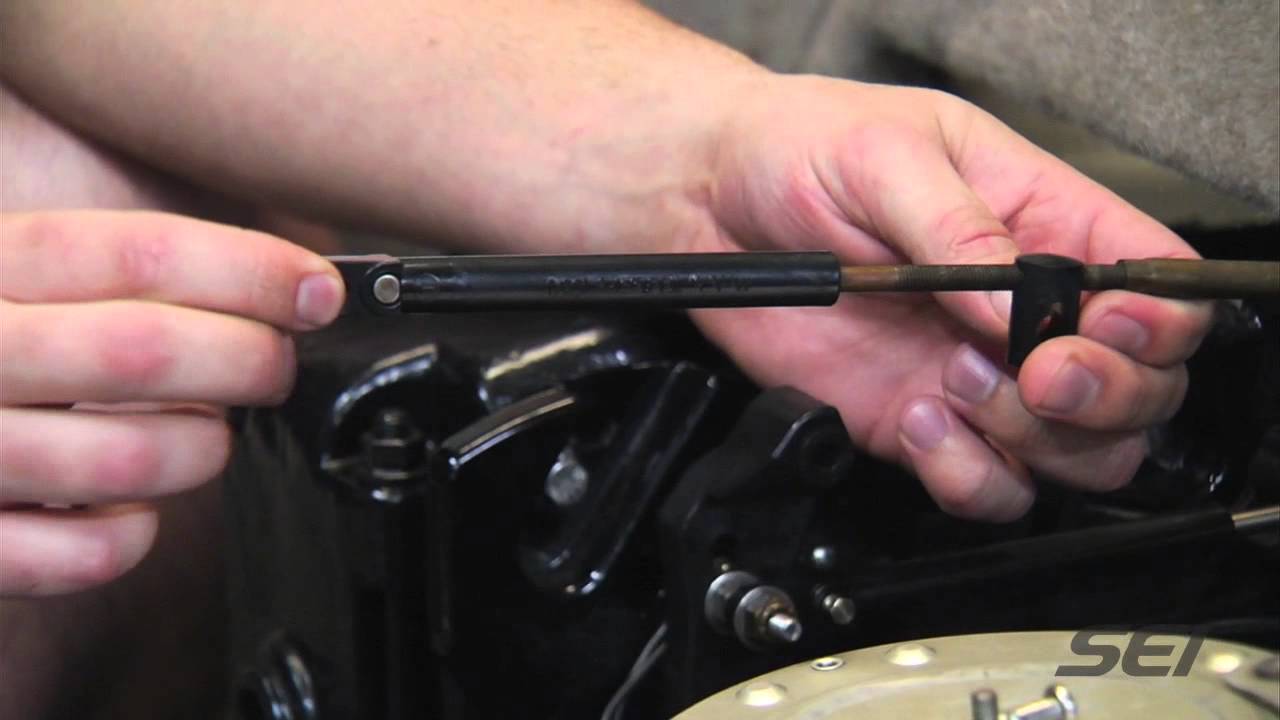 How To: Install a Sterndrive Assembly - Shift Cable Adjustment - Part 3 (3 of 3)