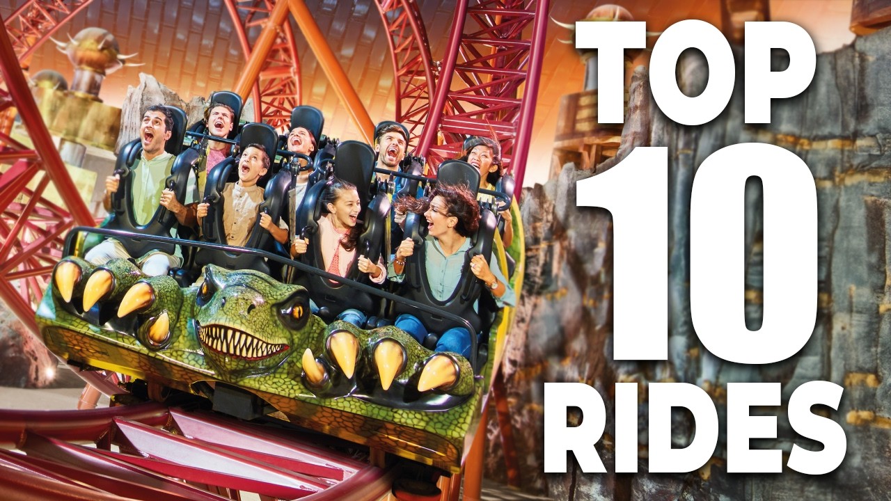 Top 10 Best Rides at IMG WORLDS OF ADVENTURE - 2025!