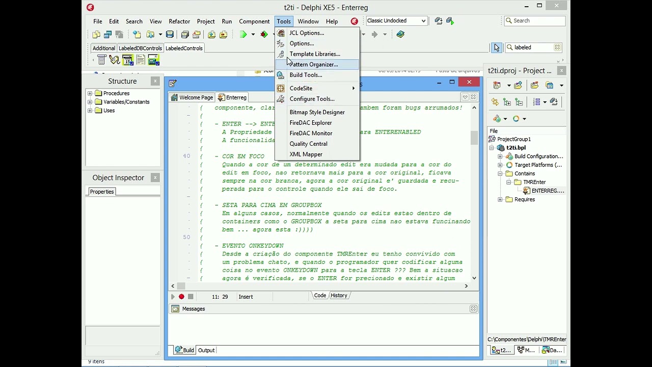 T2Ti ERP 2.0 - Delphi - Migração - Video Aula 06 - MREnter