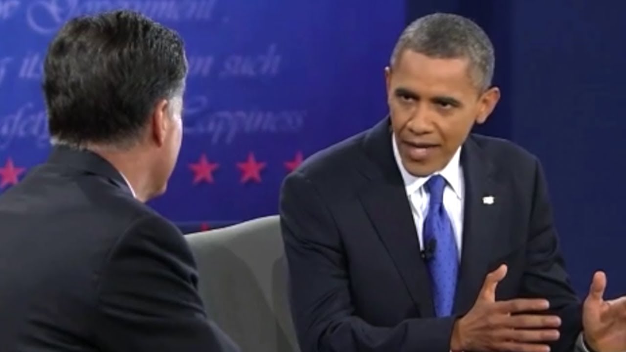 Obama Convincingly Wins Debate In First 10 Minutes