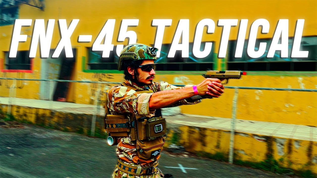 a FNX 45 TACTICAL da  TOKYO MARUI é simplesmente PERFEITA #airsoft