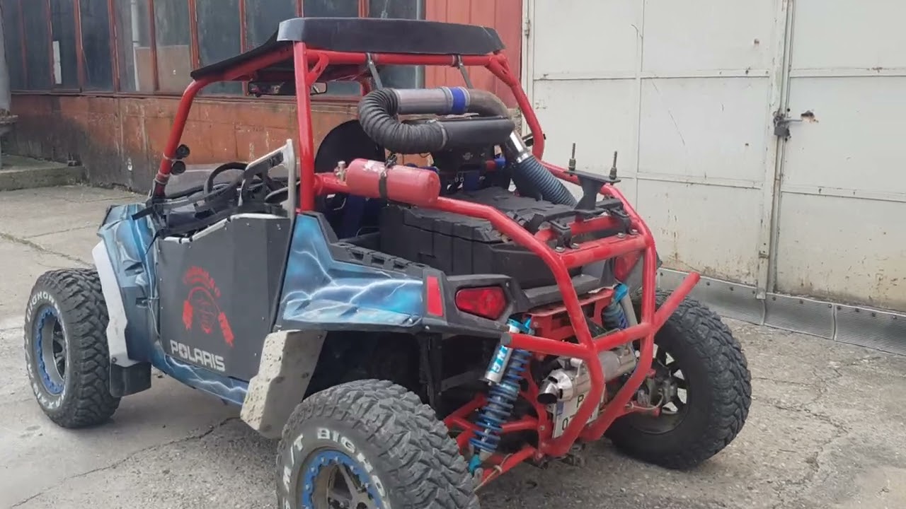 Polaris rzr with Hayabusa engine