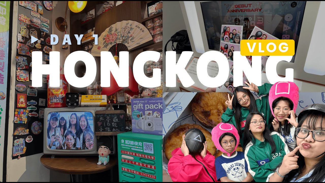 Hong Kong Travel Siblings Edition -  Day 1