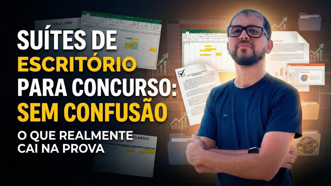 NOÇÕES DE SUÍTES DE ESCRITÓRIO | Informática – Word, Excel e PowerPoint para Concursos