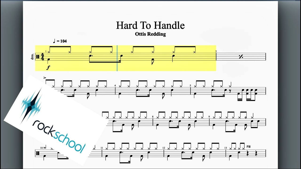 Hard To Handle Rockschool Grade 5 Drums