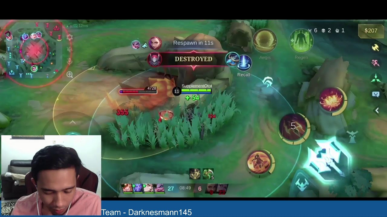 MLBB Gameplay - try naikkan bintang