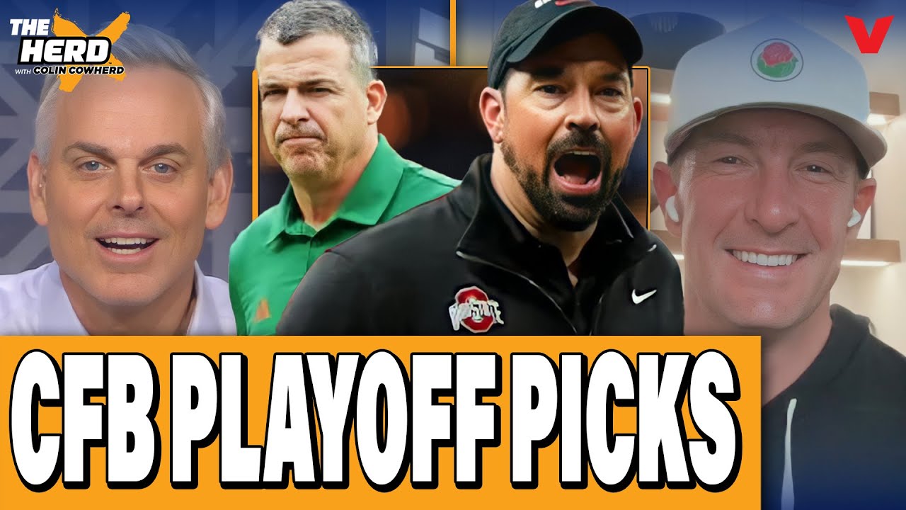 CFP Predictions: Miami-Ohio State, Oregon-Texas Tech, Alabama-Indiana, Ole Miss-Georgia | THE HERD