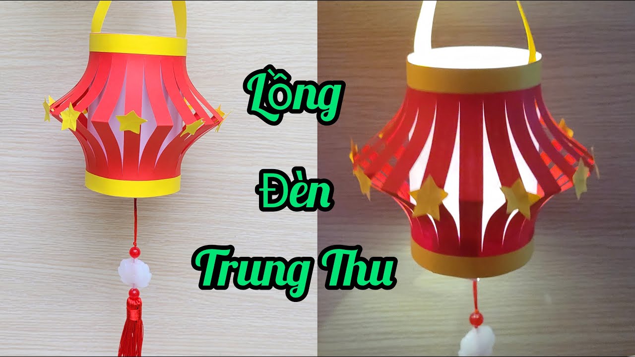 Cách Làm Lồng Đèn Trung Thu Đơn Giản | Vân Handmade