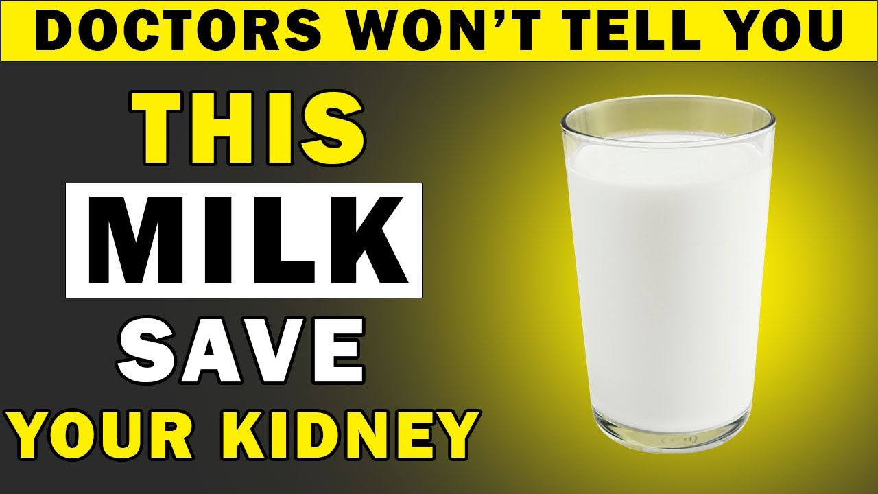 Top 7 Best Milk Choices to Detoxify Your Body and Repair Your Kidneys