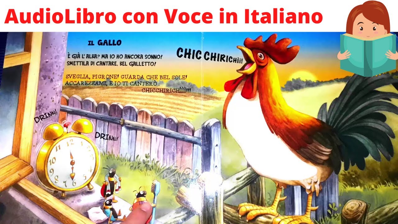 Gli Animali della Fattoria 🐓 Racconti Libri Storie Favole per bambini. audiolibro ITA