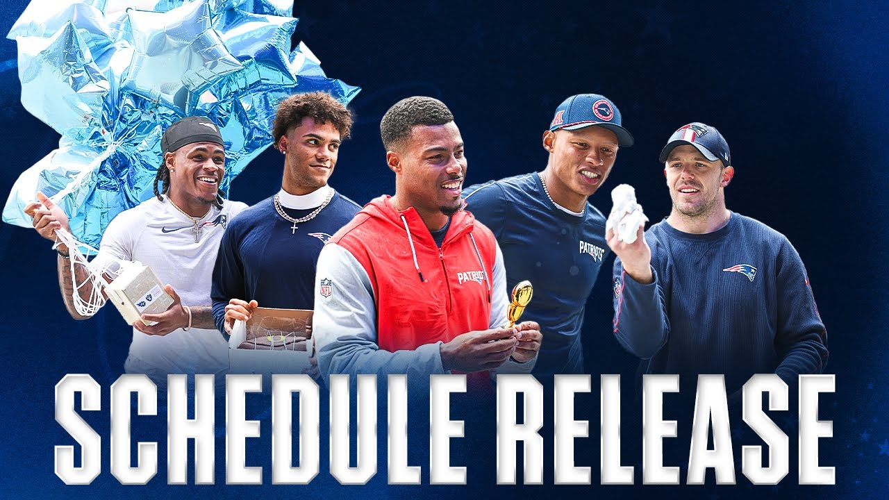 2025 Patriots Schedule Release | Egg Drop Challenge