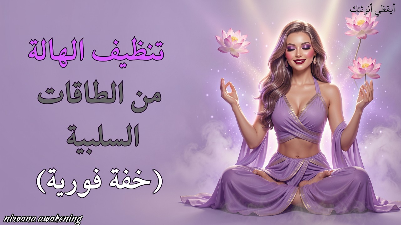 استعيدي توهجك 💎 تنظيف الهالة من الطاقات السلبية (خفة فورية)