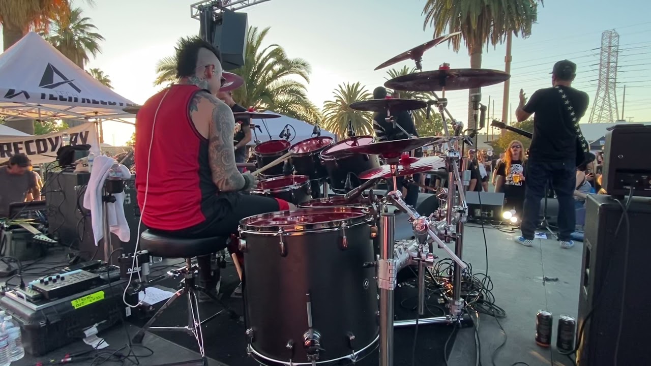 Rob Pierce with Strung Out