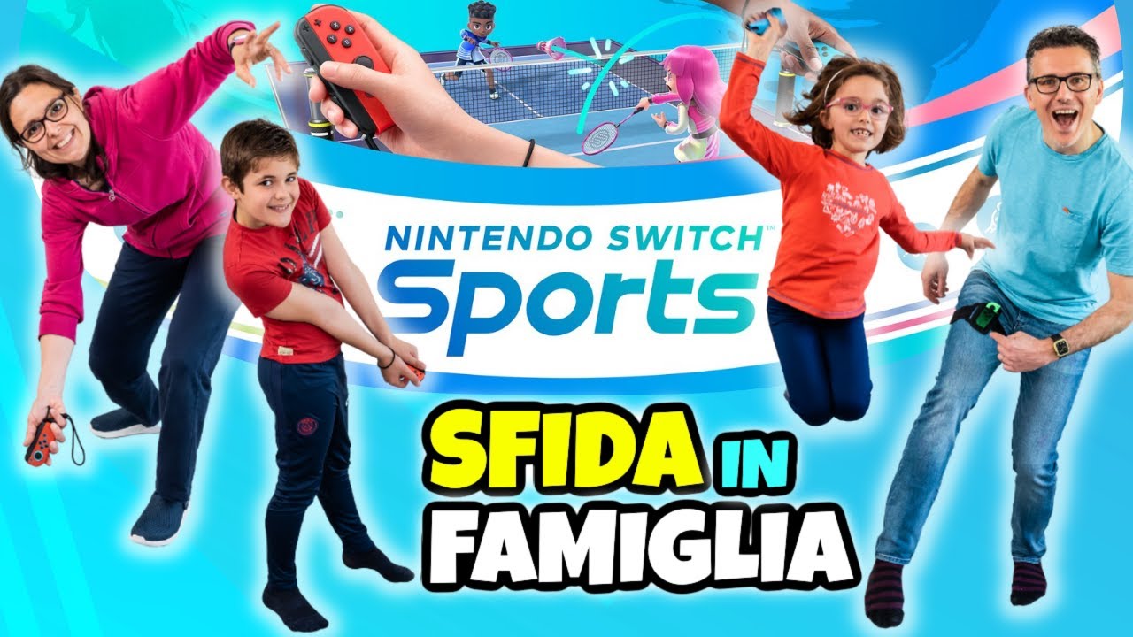 GIOCHIAMO A NINTENDO SWITCH SPORTS in Famiglia GBR e proviamo TUTTI GLI SPORT