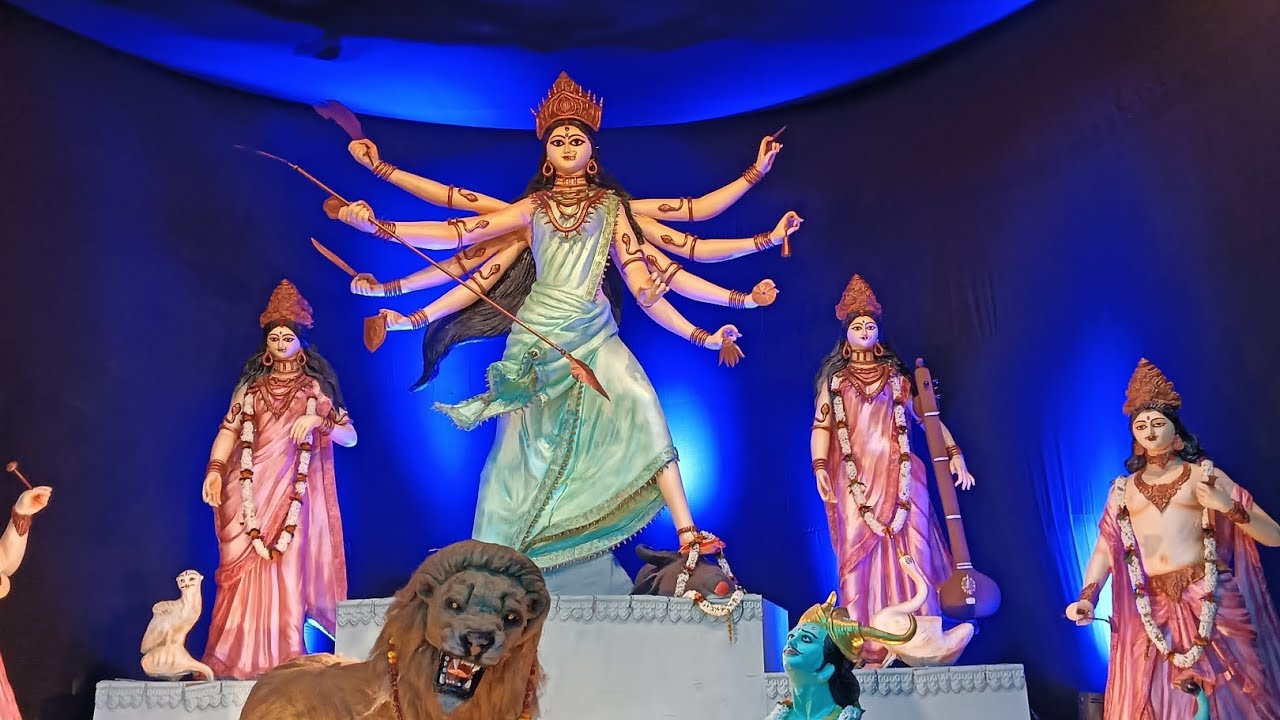 Exclusive समुद्र मंथन Electronic Pandal Bageshwari Devi Jaitpura Varanasi 