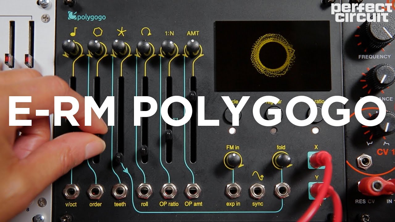 E-RM Polygogo Stereo Polygonal Eurorack Oscillator