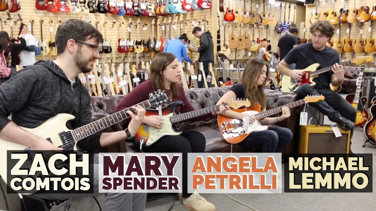 Angela Petrilli | Mary Spender | Zach Comtois | Michael Lemmo at Norman's Rare Guitars