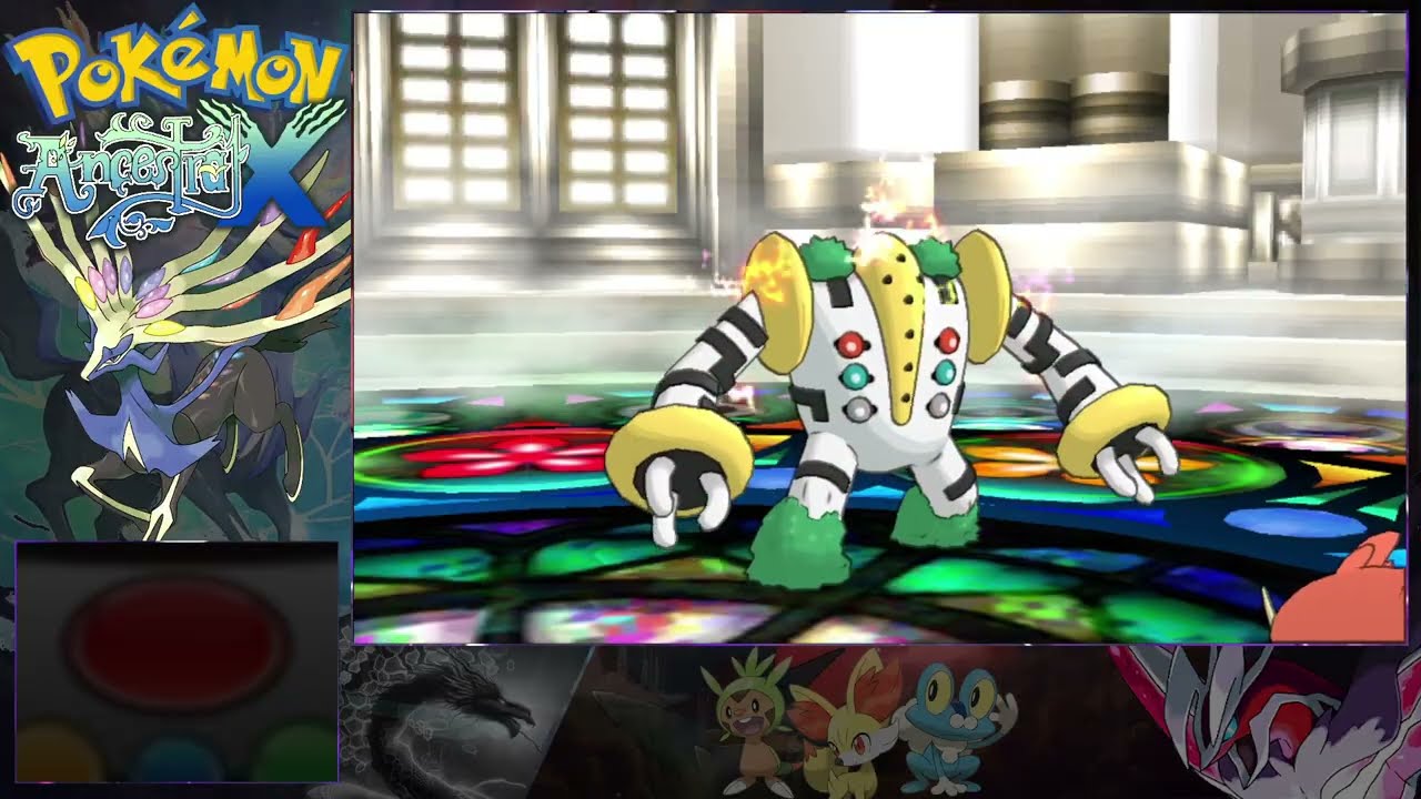 Pokemon Ancestral X - Vs Champion Diantha & AZ