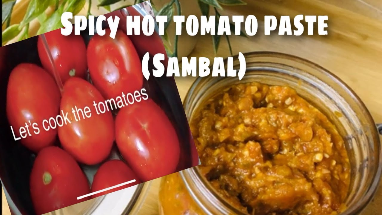 How to make SAMBAL (TAUSUG) version | chilli tomato paste