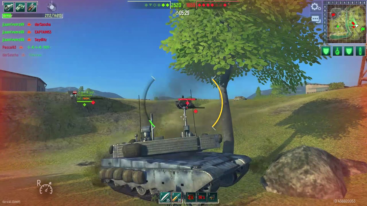 42 kills 2 vs 7 - Tank Force Gameplay