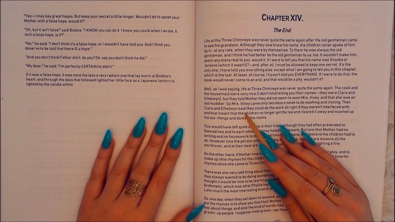 ASMR Inaudible Reading 📖 Clicky Whispers, Word Tracing & Page Turns